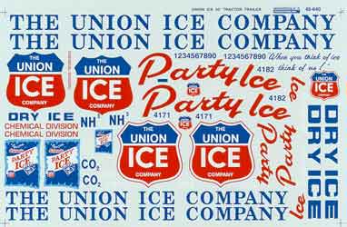 The Union Ice Company Tractor/Trailer