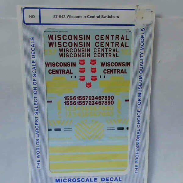 HO-Wisconsin-Central-Switchers
